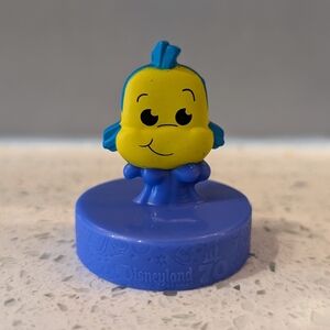 McDonald's Disneyland 70th Anniversary Toy Flounder From Little Mermaid Disney